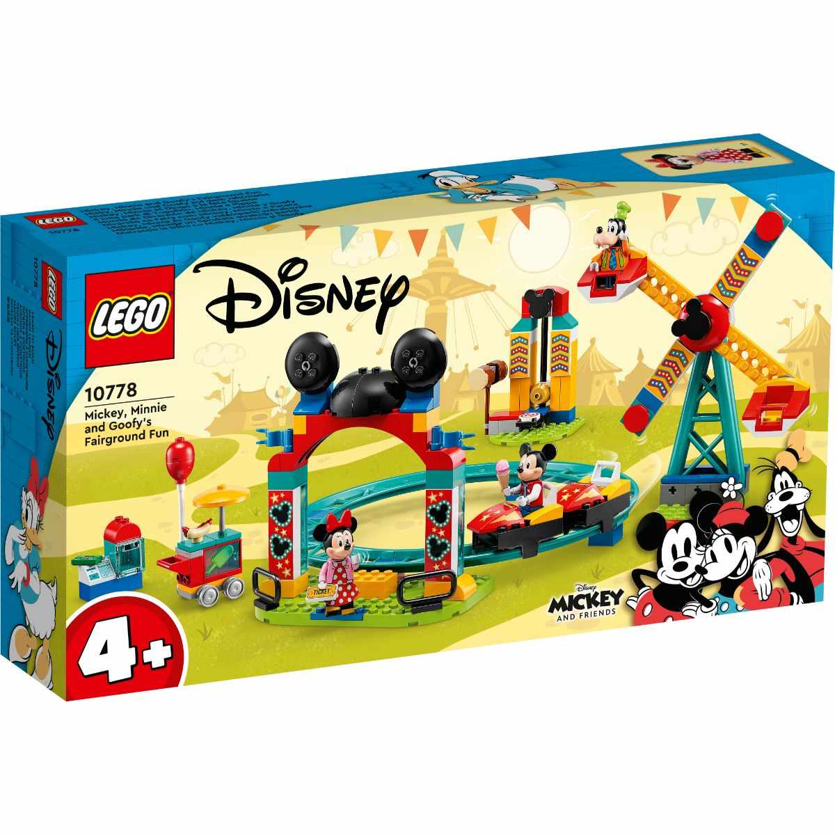 Lego® Disney Mickey And Friends - Distractie la balci cu Mickey, Minnie si Goofy (10778)