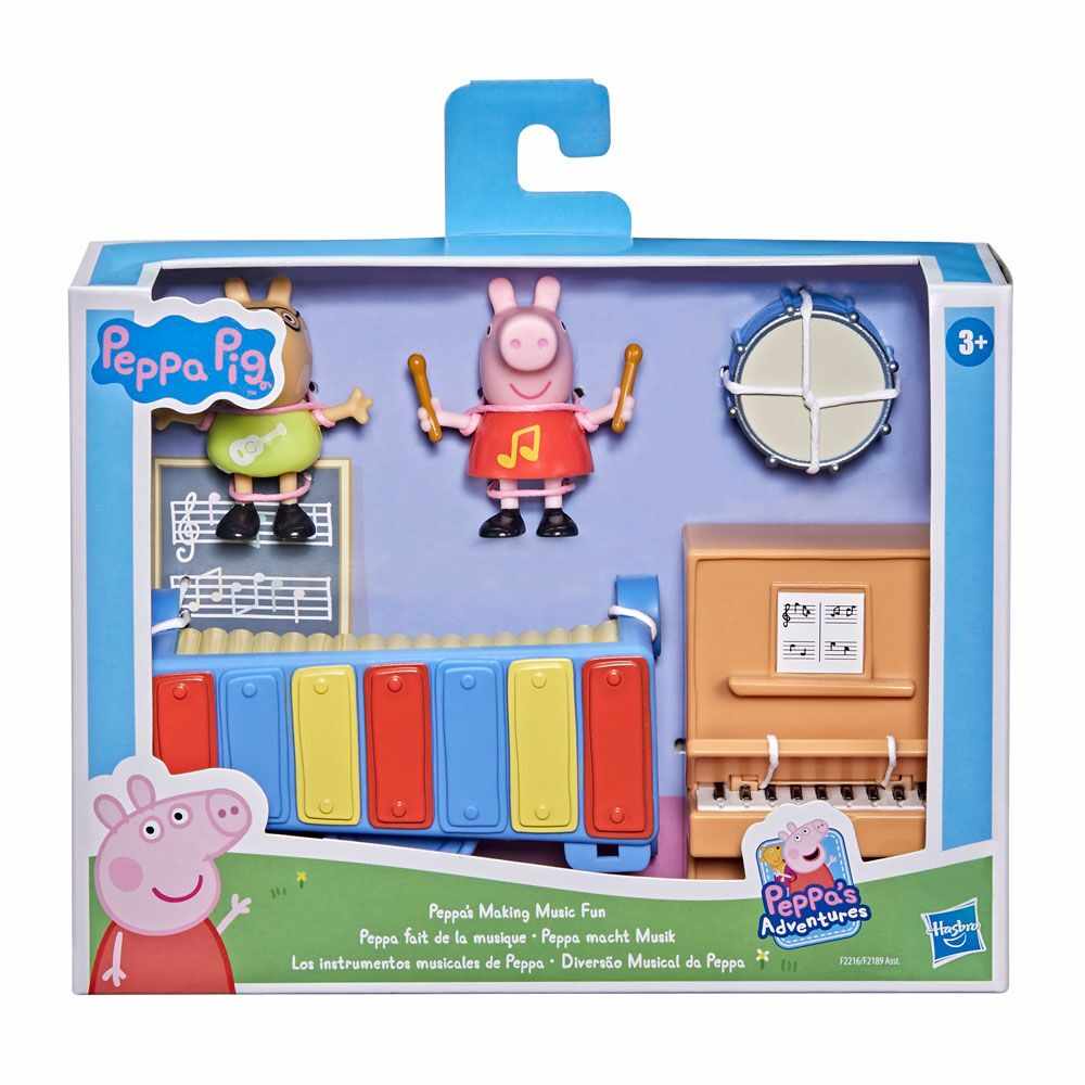 Set de joaca cu 2 figurine Hasbro Peppa Pig