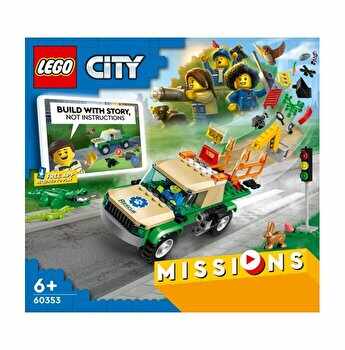 LEGO City - Misiuni de salvare a animalelor salbatice 60353