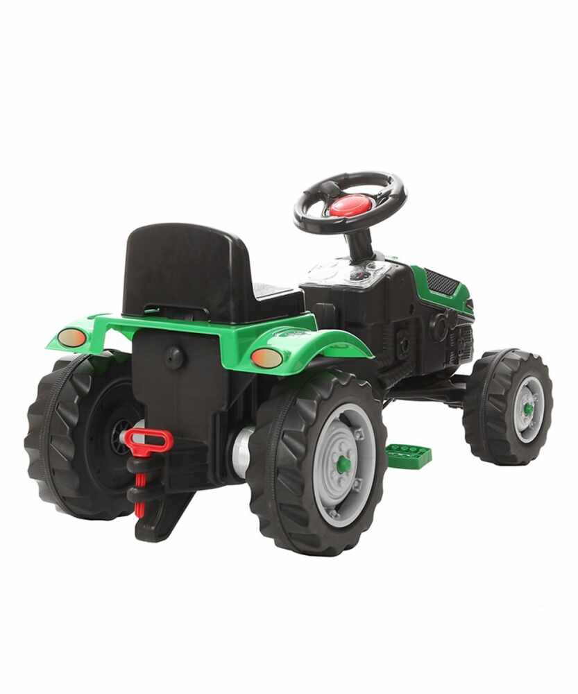 Tractor cu pedale pentru copii Active Green