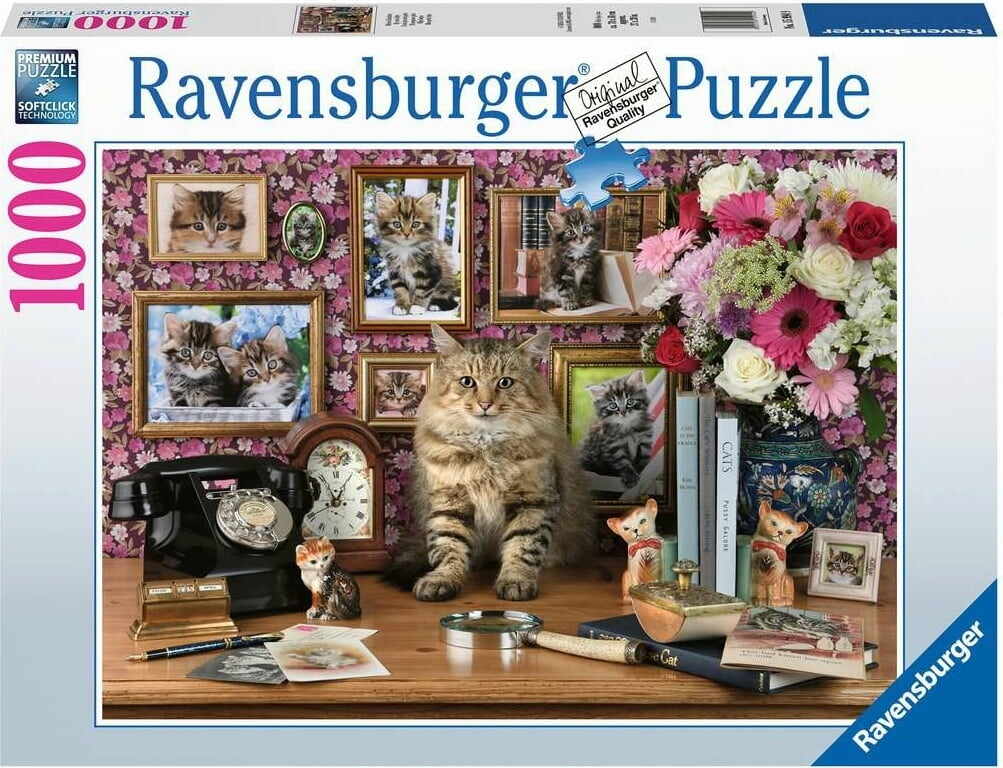 Puzzle 1000 piese - My Cute Kitty | Ravensburger