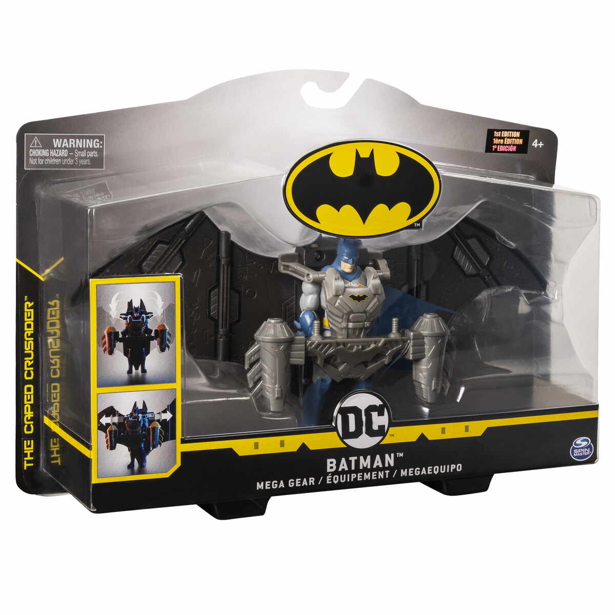Figurina - Batman The Cape Crusader: Batman Mega Gear | Spin Master