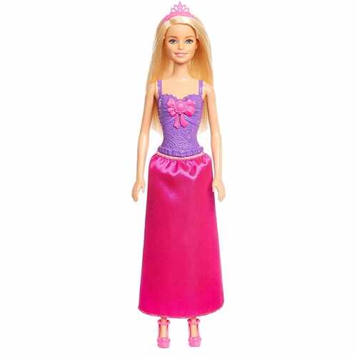 Papusa Mattel Barbie Dreamtopia Printesa cu Rochita Mov