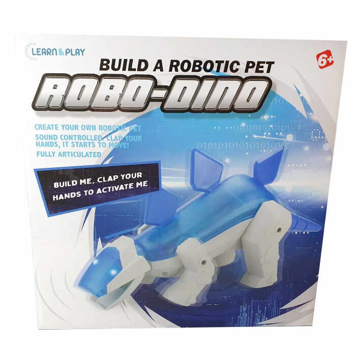 Set de constructie - Build a Robotic Pet - Robo-Dino | Learn & Play