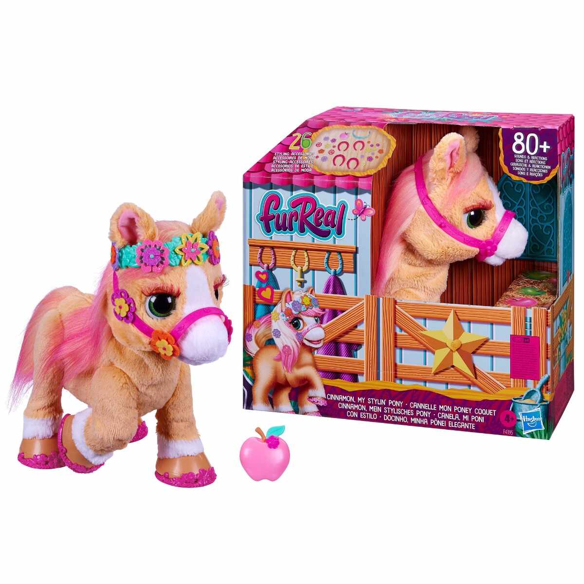 Ponei interactiv Hasbro Cinnamon My Stylin Pony