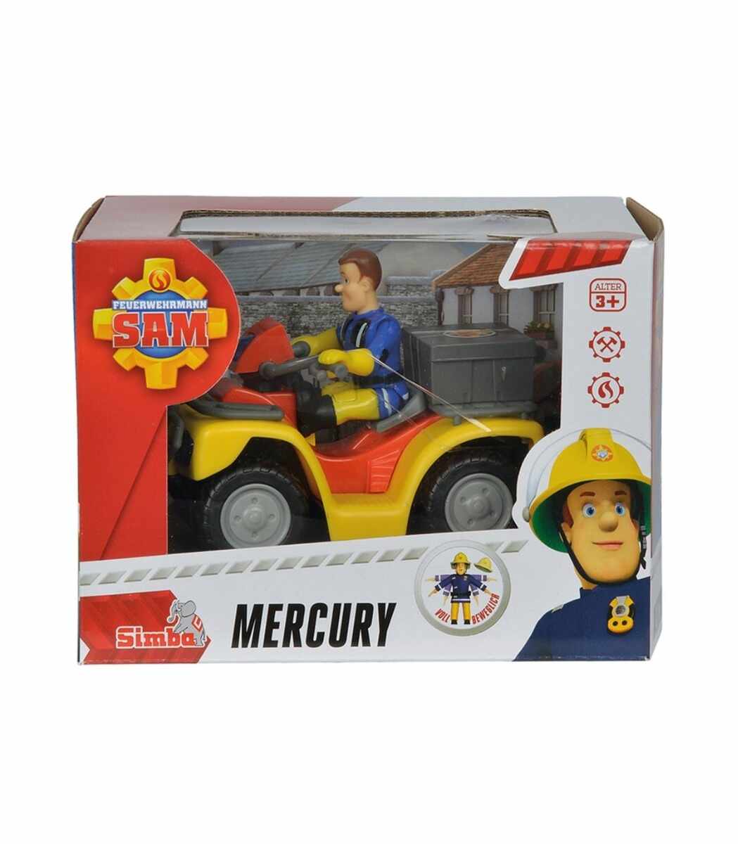 Vehicul Mercury Quad cu figurina Sam Pompierul