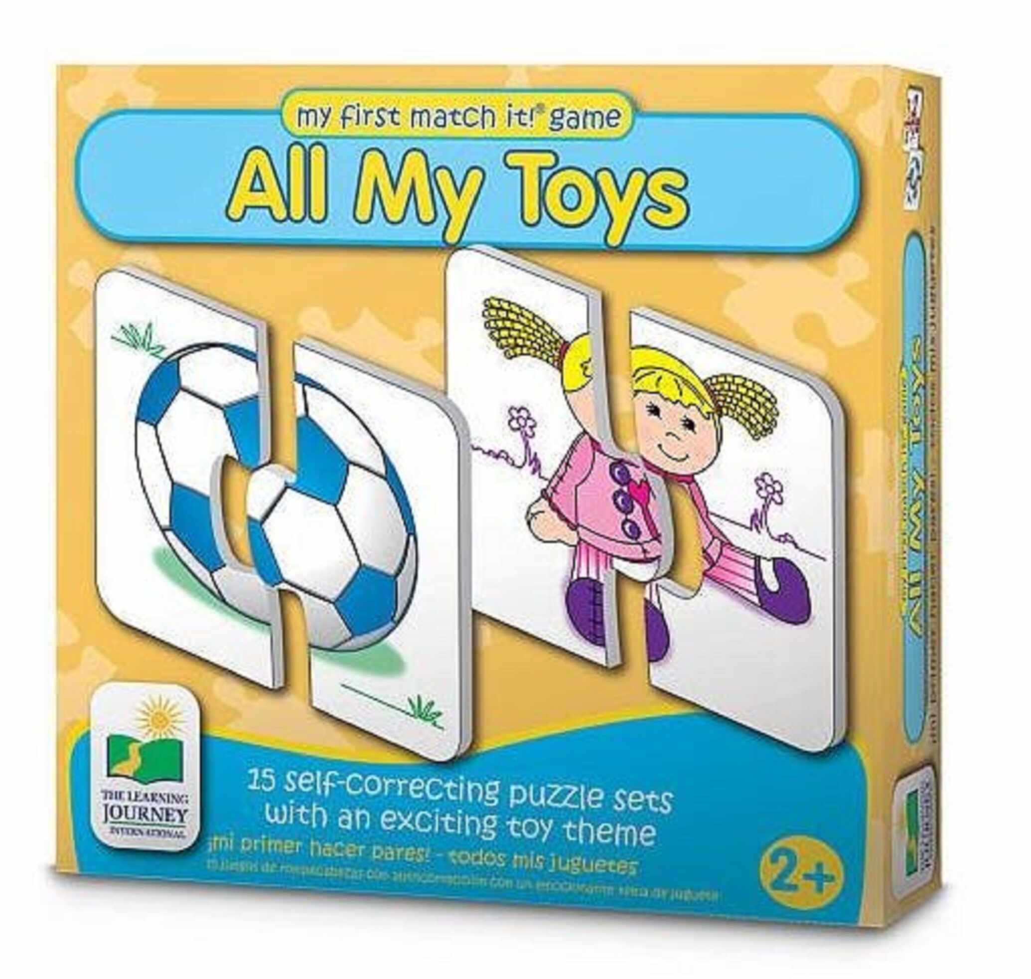 Puzzle - Joc de potrivire - All my toys | The Learning Journey