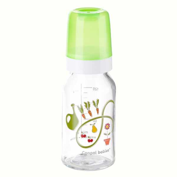 Biberon sticla Canpol Babies cu design 120 ml 42202