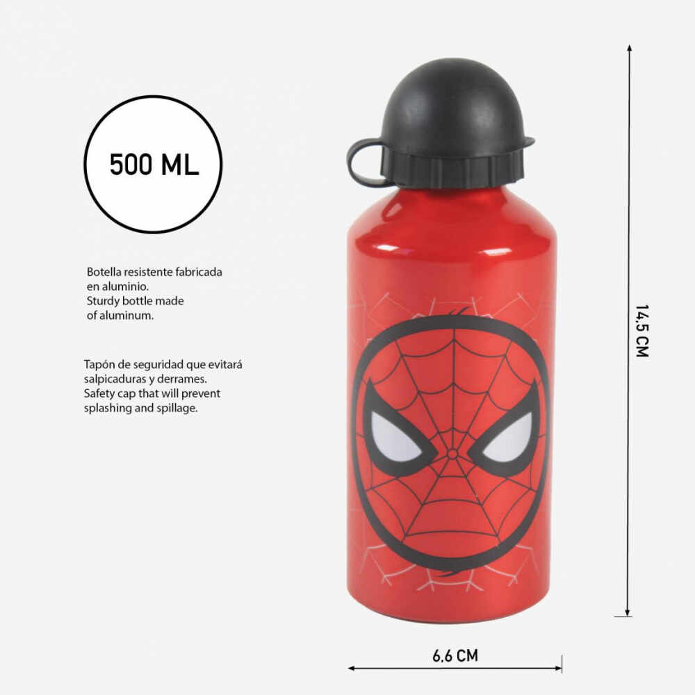 Bidon din aluminiu Spiderman 500 ml