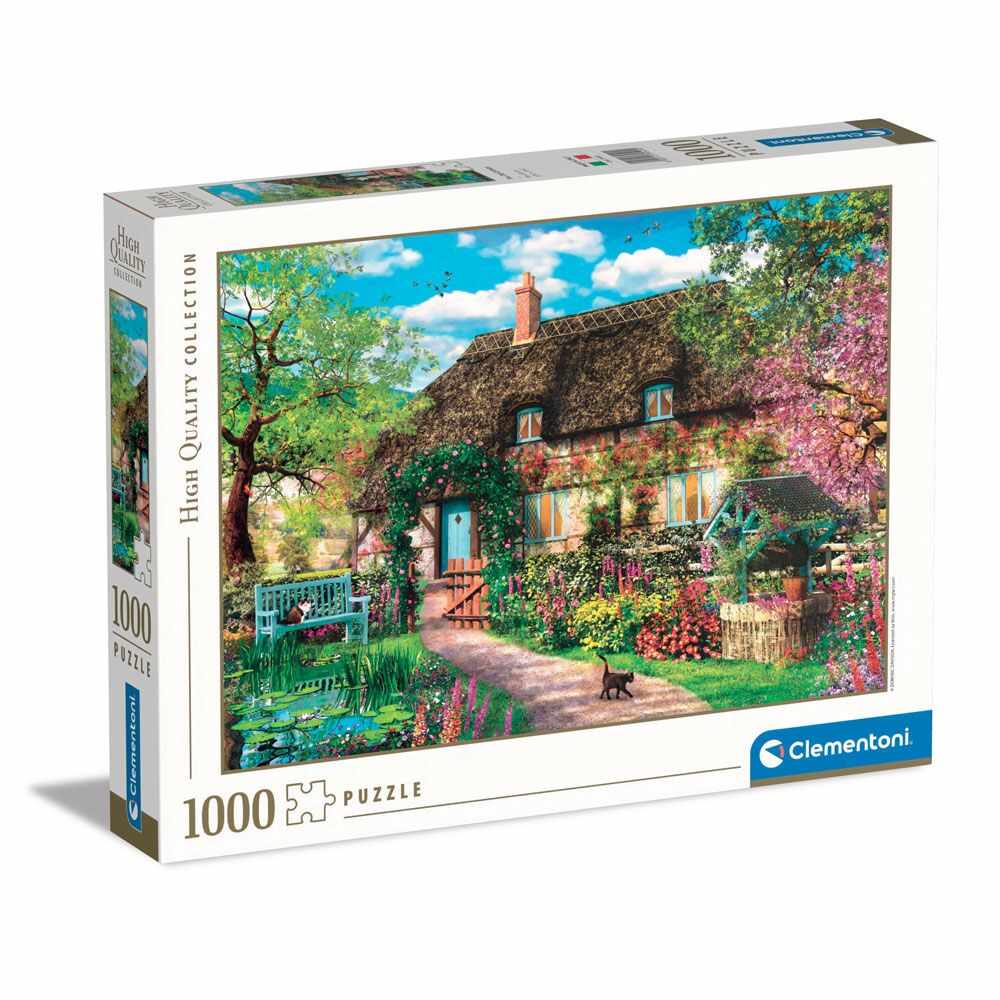 Puzzle 1000 piese Clementoni High Quality Collection Old Cottage