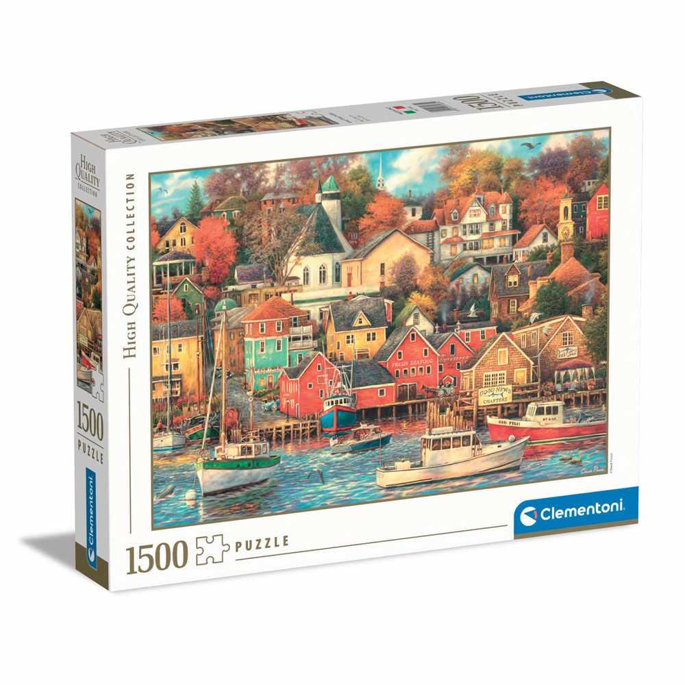 Puzzle 1500 piese Clementoni High Quality Collection Good Times Harbor