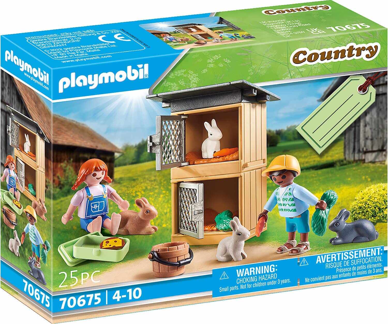 Set de joaca - Country - Tarc de iepuri | Playmobil