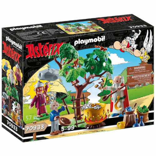 Set de Constructie Playmobil Asterix Si Obelix Getafix Cu Potiunea Magica 57 Piese