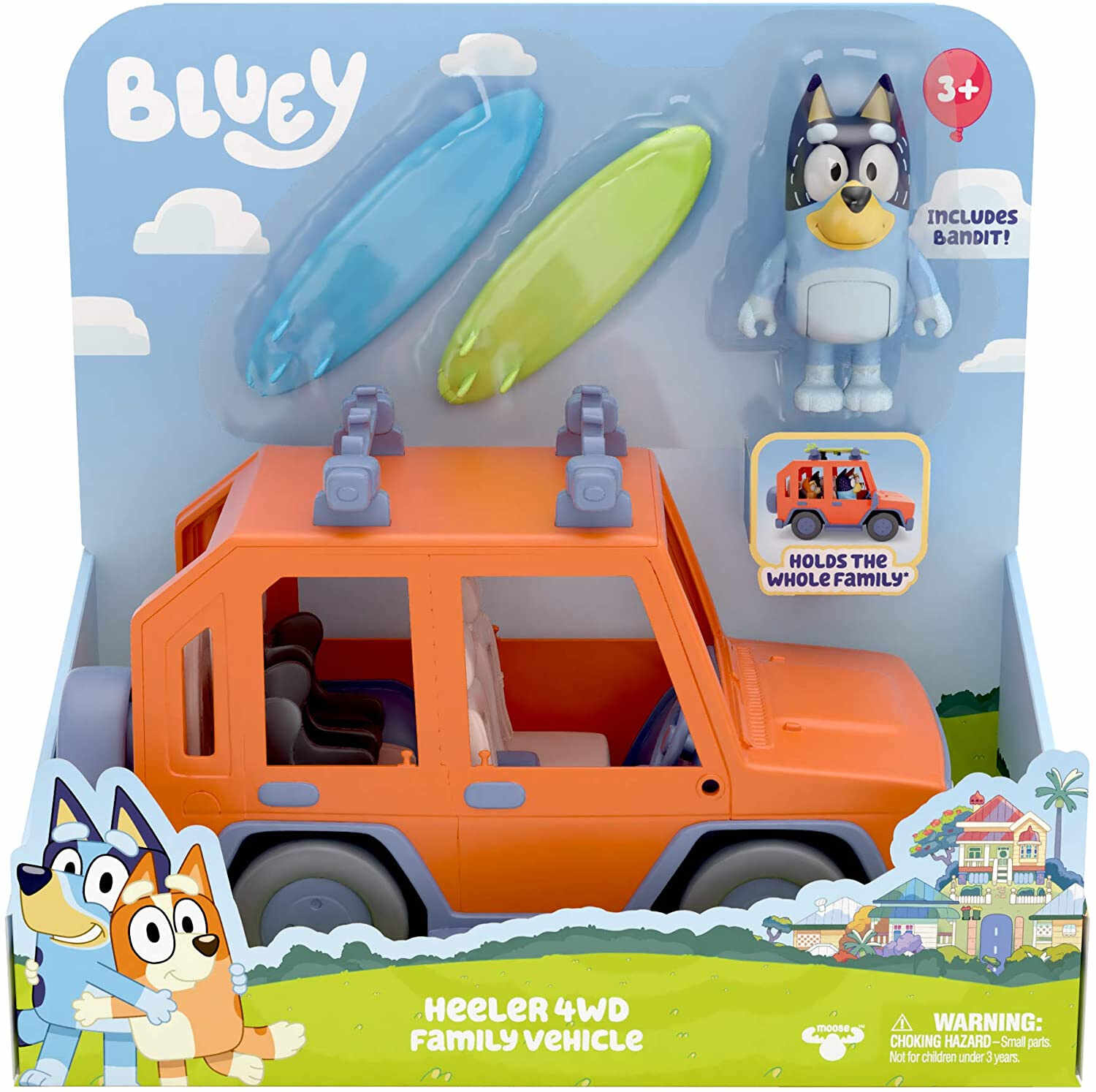 Set jucarii - Bluey Family Cruiser | Moose Toys