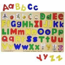 Puzzle Alfabet litere mari si mici - Melissa and Doug