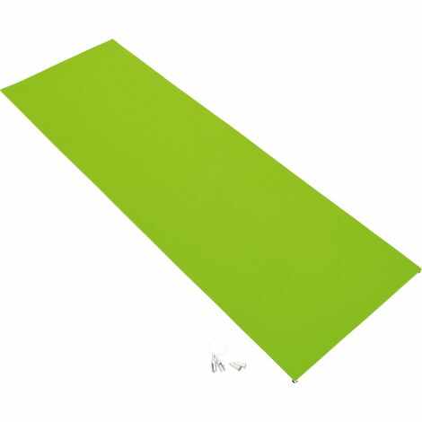 Panou rectangular verde pentru reducerea zgomotului in clasa
