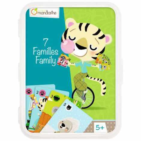Card games, happy families endangered animals