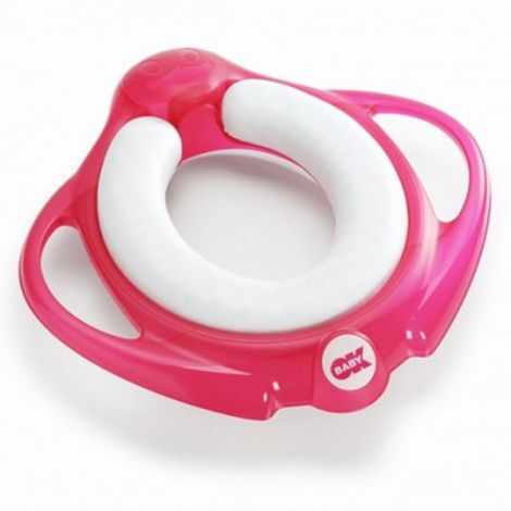 Reductor toaleta pinguo soft - okbaby-825-roz inchis
