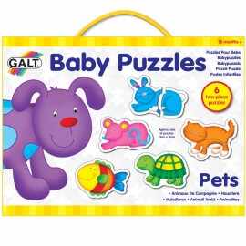 Baby puzzle: animale de companie (2 piese)