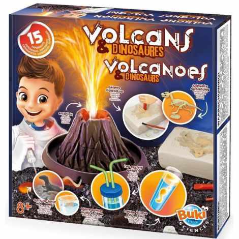 Kit educativ de joaca Vulcani si Dinozauri