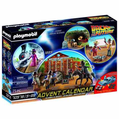 Calendar Craciun - inapoi in viitor 70576 Playmobil