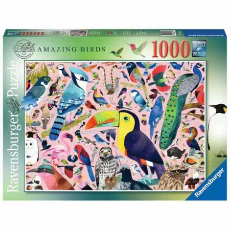 Puzzle pasarile lui matt sewell, 1000 piese 16769 Ravensburger