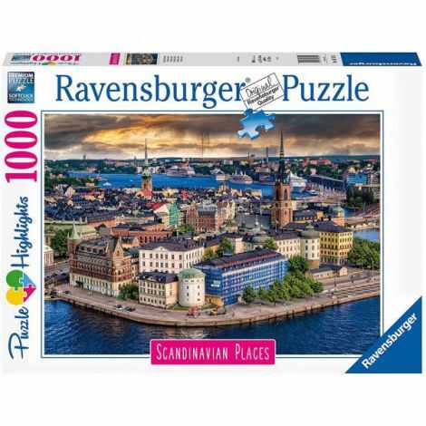 Puzzle stockholm suedia, 1000 piese 16742 Ravensburger
