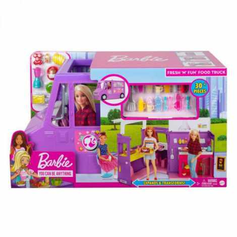 Barbie Set Cu Rulota La Picnic