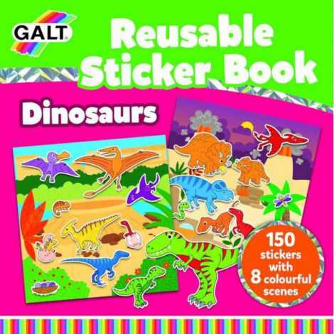 Cartea mea cu stickere - dinozauri