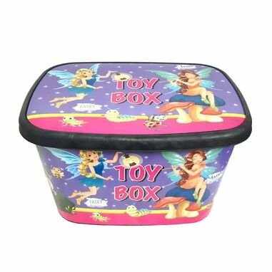 Cutie depozitare pentru copii 50 litri Toy Box Fairy