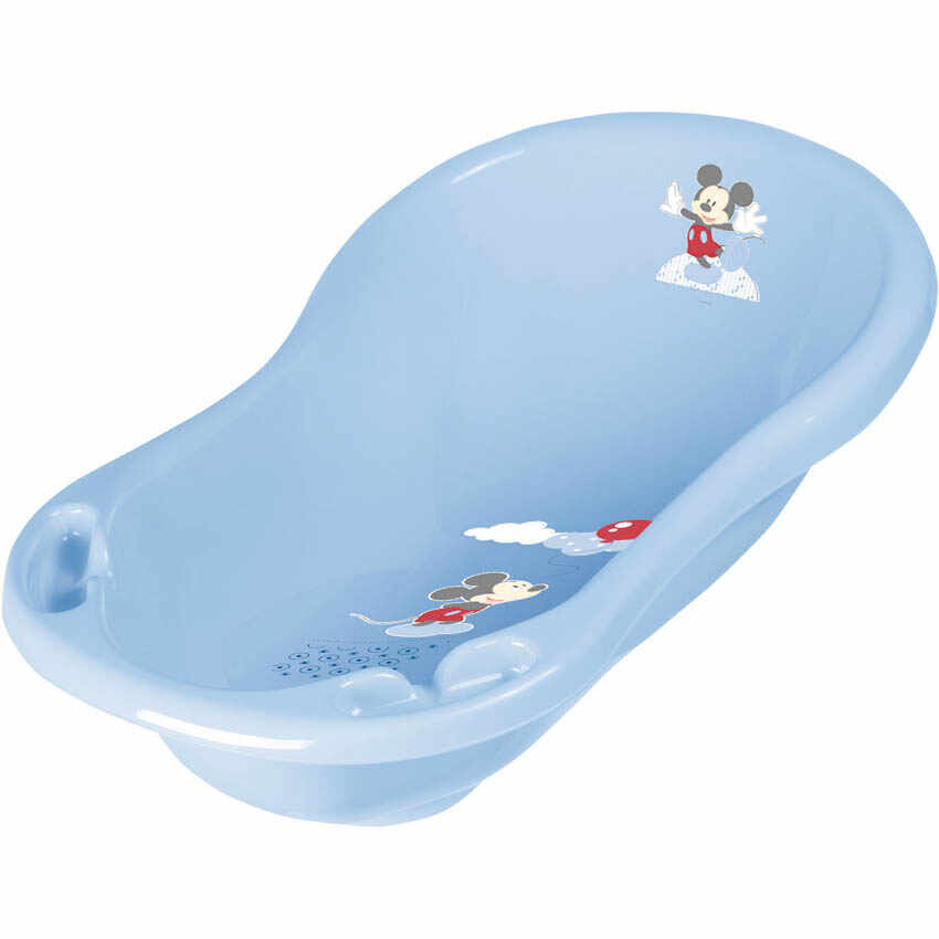Cada de baie cu personaje 84 cm Disney Mickey Light Blue
