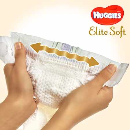 Scutece Huggies Elite Soft 3 5-9 kg 80 buc