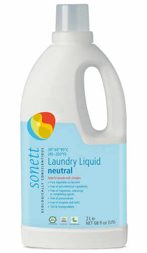 Detergent ecologic pentru rufe albe si colorate neutru 2L Sonett