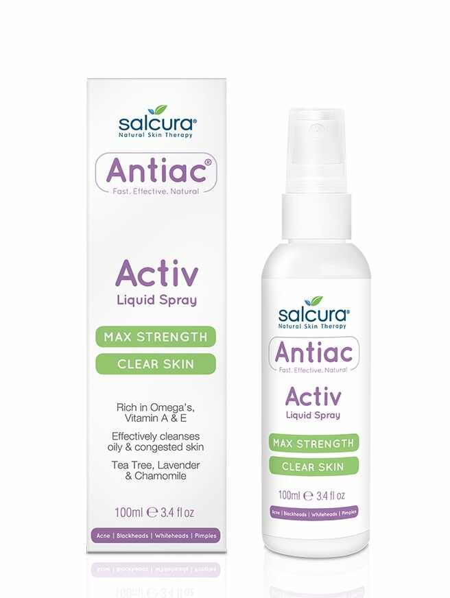 Gel de curatare Antiac pt. tenul cu acnee, cosuri, puncte albe sau negre toate tipurile de ten Salcura 150 ml