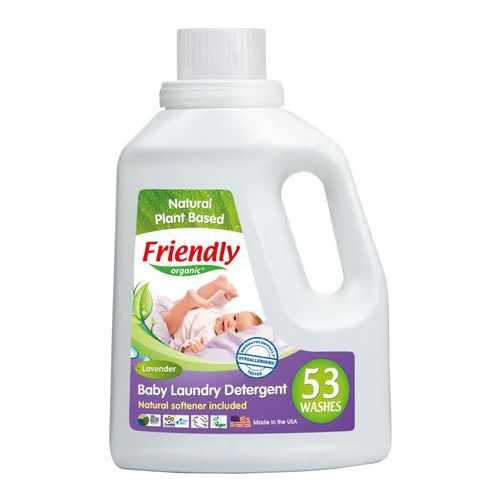 Detergent de rufe bebe Friendly Organic Lavanda si Musetel 53 spalari