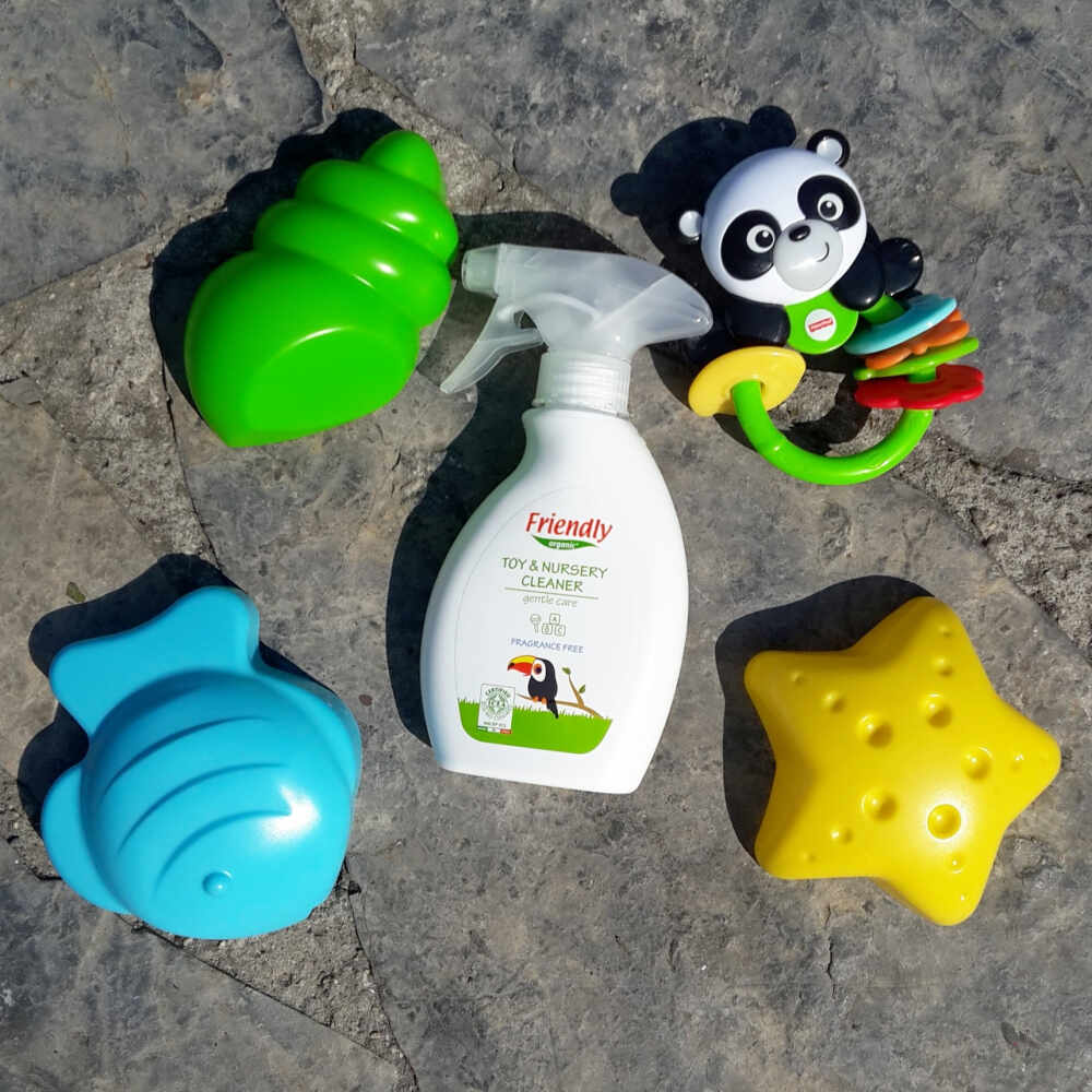 Detergent Spray pentru jucarii si suprafete 250 ml Friendly Organic