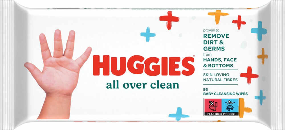 Set Servetele umede Huggies All Over Clean 10 pachete x 56 buc