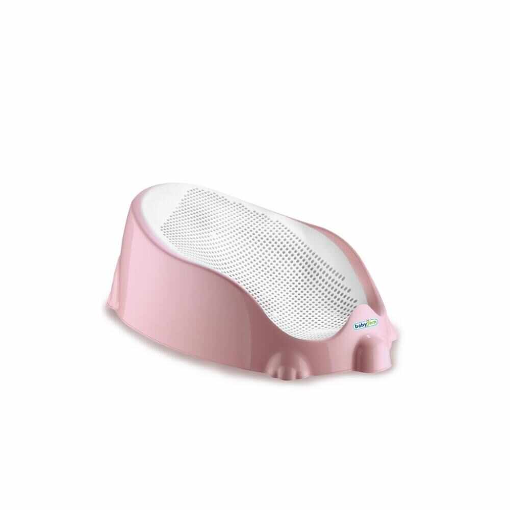 Suport pentru baie BabyJem Soft Basic Pink