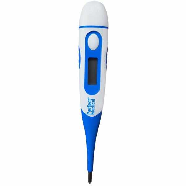 Termometru digital cu cap flexibil albastru