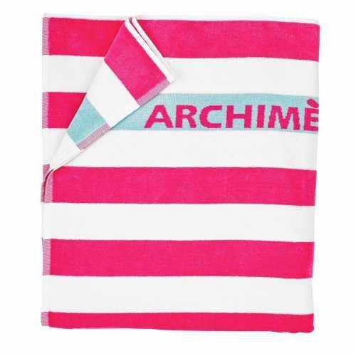 Prosop de plaja roz Archimede