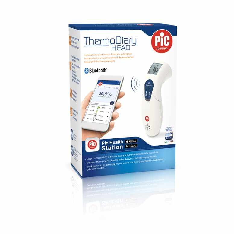 Termometru non contact cu infrarosu Thermo Diary Head 6 in 1