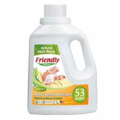 Detergent lichid automat organic pentru rufe cu magnolie Friendy Organic 1567 ml