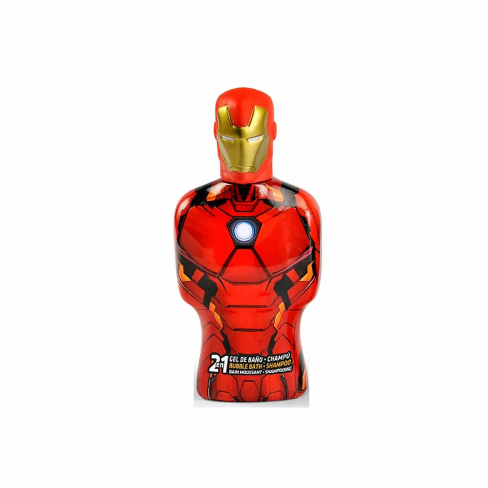 Spumant de baie si sampon figurina 3D Avengers Iron Man 350ml
