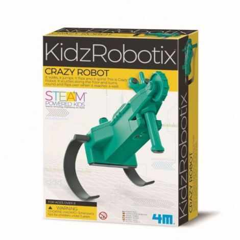 Kit constructie robot - Crazy Robot, Kidz Robotix