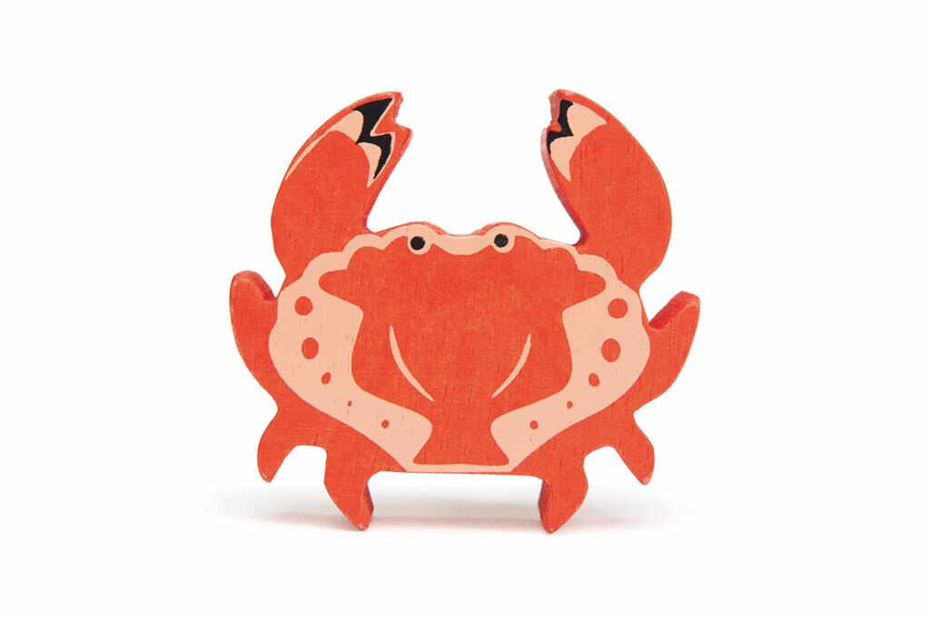 Figurina - Crab, 6 X 5.8 cm | Tender Leaf Toys
