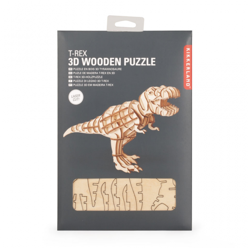 Puzzle 3D - T-Rex | Kikkerland