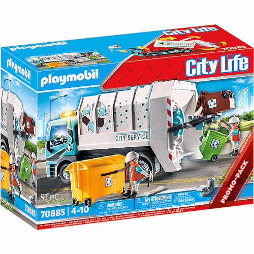 Set de Constructie Playmobil Camion de Reciclat