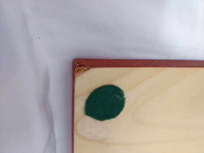 Tabla de sah -lemn mahon 50 x 50 mm - Imperfecta