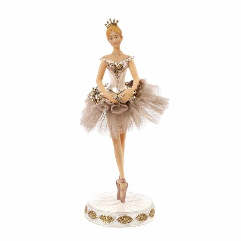Expressly pace 9:45 Statueta balerina costum paun din tiul cu paiete - 4 produse