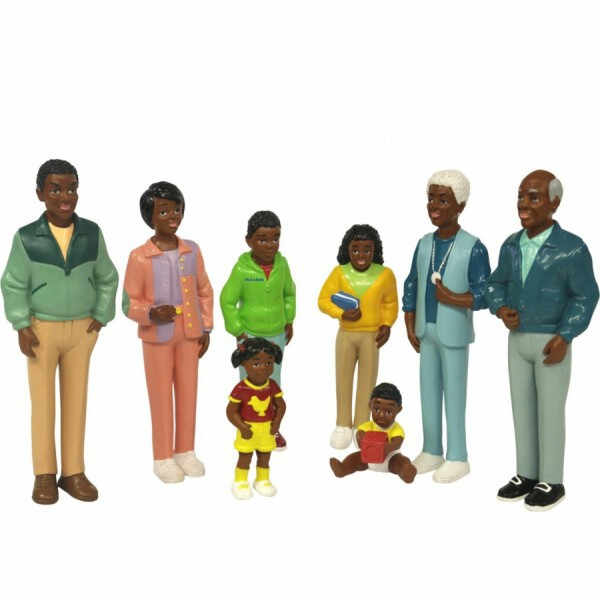 Figurine familie africana Miniland